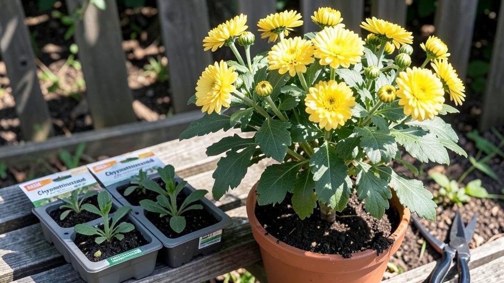 Garden Chrysanthemum Seeds: Year-Round Blooms With 4 Simple Trims