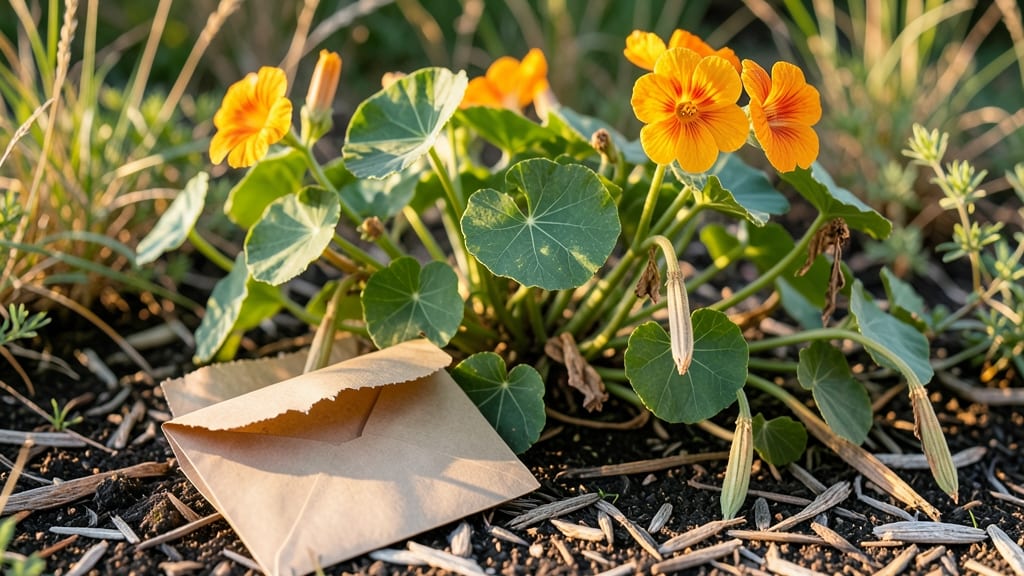 Harvesting Nasturtium Seeds: Dry, Store, and Save for Next Year’s Garden