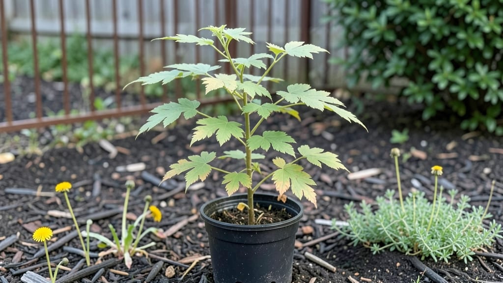 Katsura Tree Seedling: Year-Round Foliage With Minimal Pruning Effort