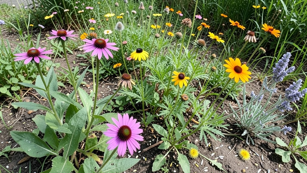 Wildflower Seed Mix: Year-Round Pollinator Haven in 3 Easy Steps