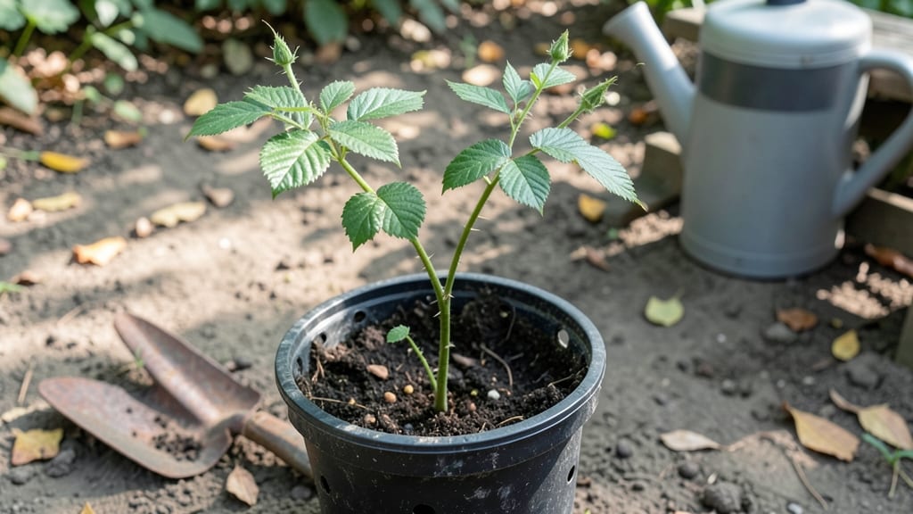 Raspberry Bush Seedling: Pruning Guide for Bushier Harvests Year-Round