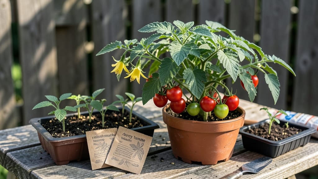 Reisetomate Tomato Seeds: Germination Tricks for Bushy Vines in 20 Days