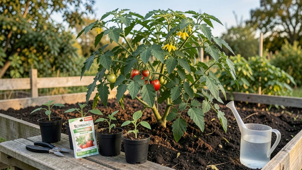 Romano Tomato Seeds: Germination Tricks for Fast, Bushy Plants in Weeks