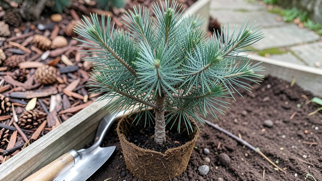 Spruce Tree Seedling: Year-Round Pruning for Bushier Growth