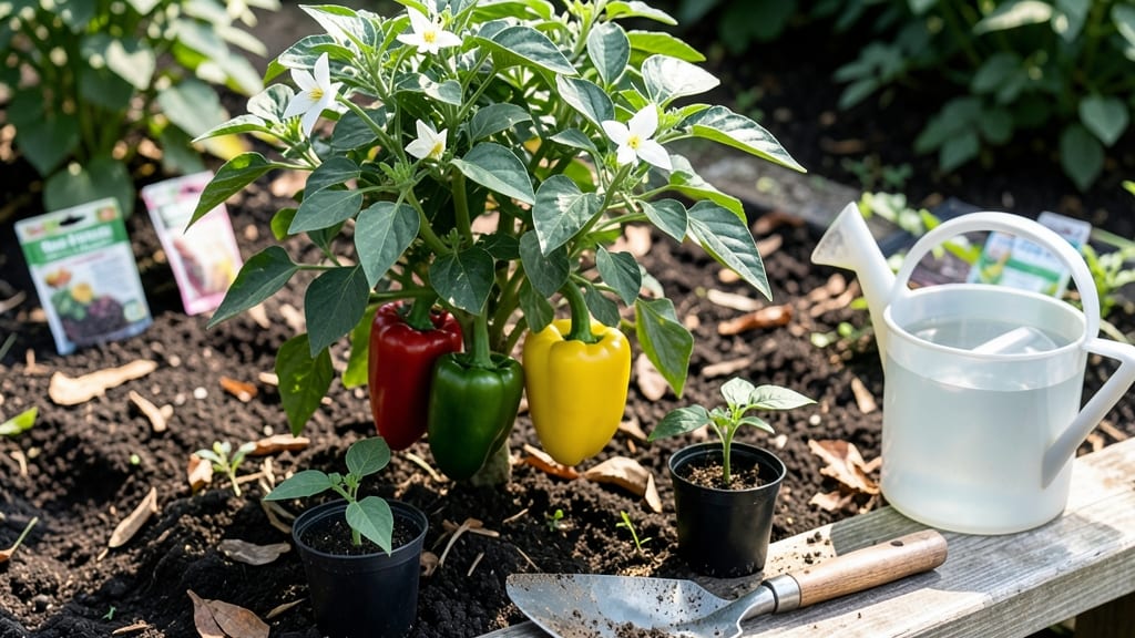 Sweet Peppers Seeds: Fast Germination and Bushy Plant Tricks