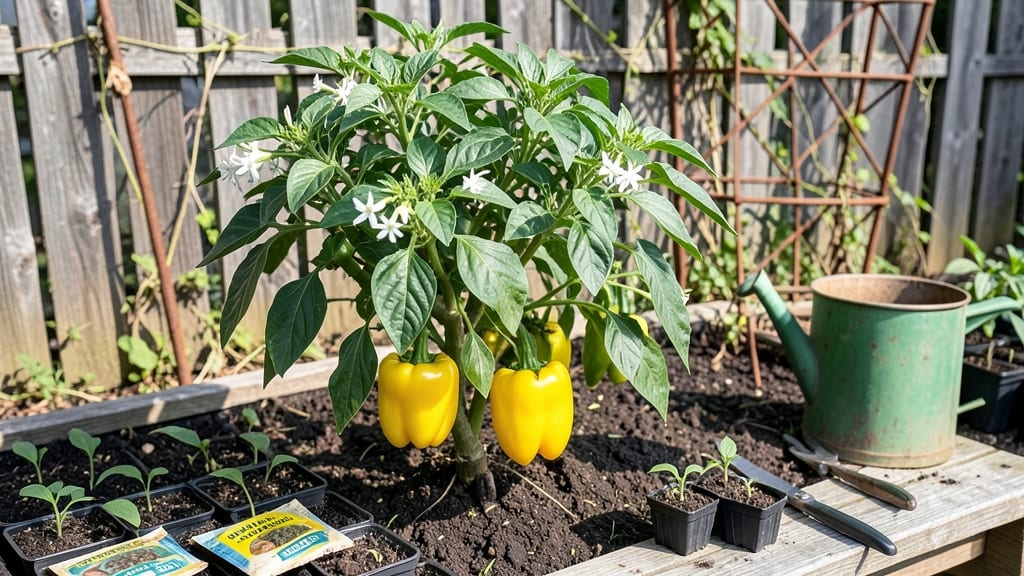 Yellow Pepper Seeds: Fast Germination Secrets for Bushier Plants